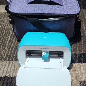 Cricut Joy Teal Machine with Purple Case
